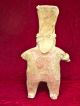 Jalisco Bichrome Terracotta Standing Pre - Columbian Figure Ex Old Estate Collec The Americas photo 5