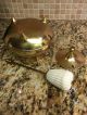Vintage Antique Brass Fire Starter Smudge Pot With Soapstone Wand Hearth Ware photo 2
