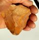 Acheulean Flint Tri Edge Hand Axe Neanderthal Paleolithic Tool Neolithic & Paleolithic photo 3