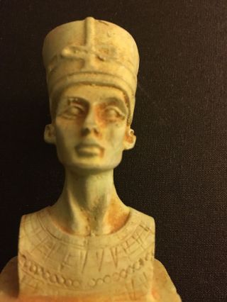 Rare Ancient Egyptian Nefertiti 1370 Bc 1330s B.  C photo