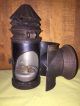 Collectable Antique Victorian Police “bullseye” Dark Lantern Lamp - Jack Ripper Lamps photo 1