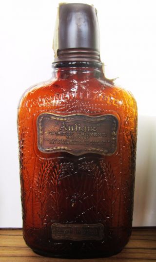 Prohibition Prescription Whiskey Spider Bottle Antique Pharmacy Doctor Kentucky photo