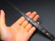 Kozuka & Signed Kogatana Sword 18 - 19th C Japanese Edo Antique “daruma“ C905 Tsuba photo 7