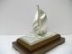 The Sailboat Of Silver960 Of The Most Wonderful Japan.  Takehiko ' S Work. Other Antique Sterling Silver photo 2