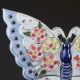 Chinese The Color Porcelain Handwork Carved Butterfly Statues G367 Other Antique Chinese Statues photo 1
