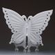 Chinese The Color Porcelain Handwork Carved Butterfly Statues G367 Other Antique Chinese Statues photo 5