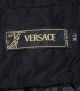 Vintage Versace Womens Black Fur & Nylon Coat Jacket Size Xl Medusa Buttons Other Antiquities photo 3