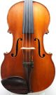 19th Century Antique French Violin - Claude Chevrier C.  1840 String photo 1
