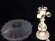 Vintage Porcelier 1930s Porcelain & Glass Ceiling Light Fixture Chandelier Shade Chandeliers, Fixtures, Sconces photo 10