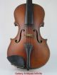 Antique 19th Century Violin Circa 1850 String photo 2