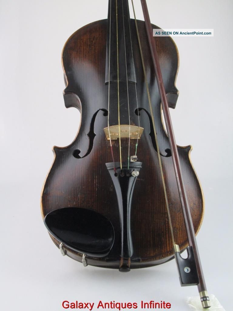 Antique 19th Century Violin Circa 1880 String photo