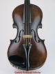 Antique 19th Century Violin Circa 1880 String photo 2