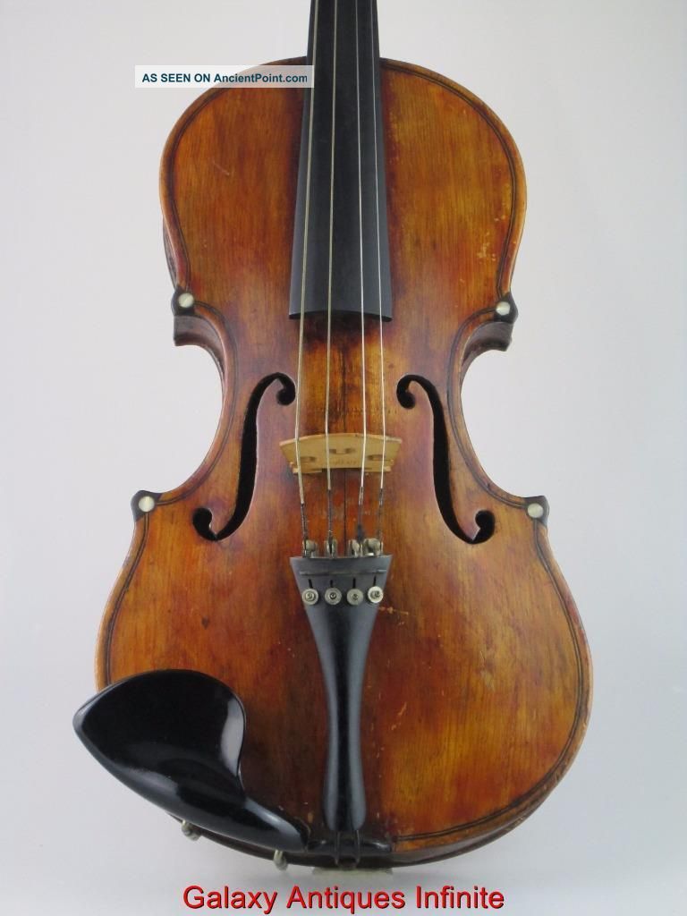 Antique 19th Century Violin Circa 1890 String photo