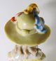 Antique Vtg Porcelain Half Doll Pincushion Bonnet Flower Binocular Ernst Horse R Pin Cushions photo 4