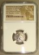 336 - 323 Bc Alexander Iii The Great Ancient Greek Silver Drachm Ngc Ch Xf 5/5 3/5 Greek photo 2