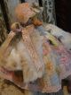 Primitive Snowman Doll Antique Quilt,  Old Photo,  Old Lace,  Folk Art Snowman Doll Primitives photo 6