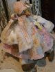 Primitive Snowman Doll Antique Quilt,  Old Photo,  Old Lace,  Folk Art Snowman Doll Primitives photo 7