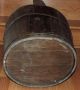 1800 ' S Antique Primitive Handled Oval Wood & Wrought Iron Well Water Bucket/pail Primitives photo 5