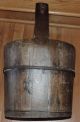 1800 ' S Antique Primitive Handled Oval Wood & Wrought Iron Well Water Bucket/pail Primitives photo 6