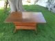 Primitive Early American Dough Box Table Pumpkin Pine Primitives photo 1