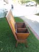 Primitive Early American Dough Box Table Pumpkin Pine Primitives photo 6