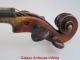 Antique Violin Le Recherche Circa 1900 String photo 7
