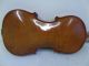 Old Antique 4/4 Violin One Piece Back,  Bow (stamped X V) No Name Lovely Colour String photo 3