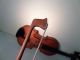 Old Antique 4/4 Violin One Piece Back,  Bow (stamped X V) No Name Lovely Colour String photo 4