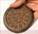 1850s Indian Antique Hand Crafted Iron Mercantile Measuring Weight 1/2 Seer 84 Scales photo 3
