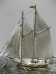 The Sailboat Of Silver960 Of The Most Wonderful Japan.  2masts.  Takehiko ' S Work. Other Antique Sterling Silver photo 6