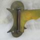 Antique Primitive 19thc Brass & Copper Wall Hook,  Hearth,  Plant Etc. Primitives photo 2