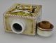 Rare Art Deco Pottery Tea Caddie Box Wiener Werkstatte Style Expressionist Art Deco photo 6