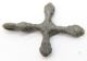 Ancient Viking Bronze Cross Pendant - Kievan Rus 1000 - 1100 Ad Scandinavian photo 3