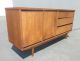 Vintage Danish Mid Century Modern Credenza By Stanley Mfg Co.  Sideboard Buffet Post-1950 photo 4