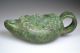 Roman Bronze Oil Lamp God ' S Face Roman photo 3