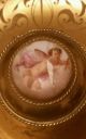 Rare Antique 19th Century Inkwell W/ Quill Signed Leuchars Piccadilly Cherubs Boxes photo 4