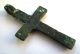 Circa.  1200 - 1400 A.  D Medieval Period Ae Bronze Cross Pendant British photo 2