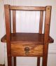 Antique Mission Arts & Crafts Quarter Sawn Oak Smoking Pipe Stand Cabinet 1900-1950 photo 2