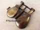 Vintage Binocular Folding Monocle Telescope Spyglass Solid Brass Antique Finish Telescopes photo 2