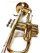 Rare Antique Continental Colonial Cornet Trumpet Horn Case & Bach Mouthpiece Nr Brass photo 4