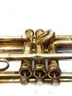 Rare Antique Continental Colonial Cornet Trumpet Horn Case & Bach Mouthpiece Nr Brass photo 8