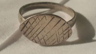 Viking Silver Ring photo