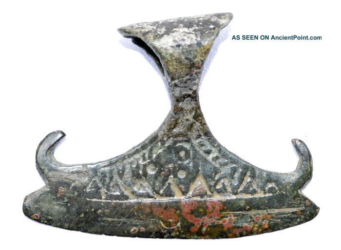 Stunning Viking Mythological Battle - Axe Amulet - Historical Gift - Qr29 Roman photo
