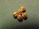 5 Roman Gold Beads Circa 100 - 400 Ad Roman photo 1