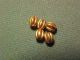 5 Roman Gold Beads Circa 100 - 400 Ad Roman photo 2