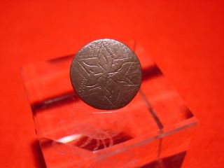 Medieval - Star - Button - 1600 - 1700 Rare photo