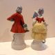 Pair Vintage Colonial Victorian Couple Ceramic Figurines Germany 10185 Figurines photo 1