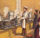 1880 ' S Restaurant Florence Oil Stove Kitchen Chef Machine Advertising Trade Card Stoves photo 5