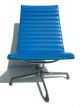 Mid Century Modern Vintage Eames Herman Miller Aluminum Group Chair Blue Retro Mid-Century Modernism photo 1