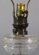 Antique 19thc Classical Bronze,  Cut Glass Converted Kerosene/electric Table Lamp Lamps photo 2
